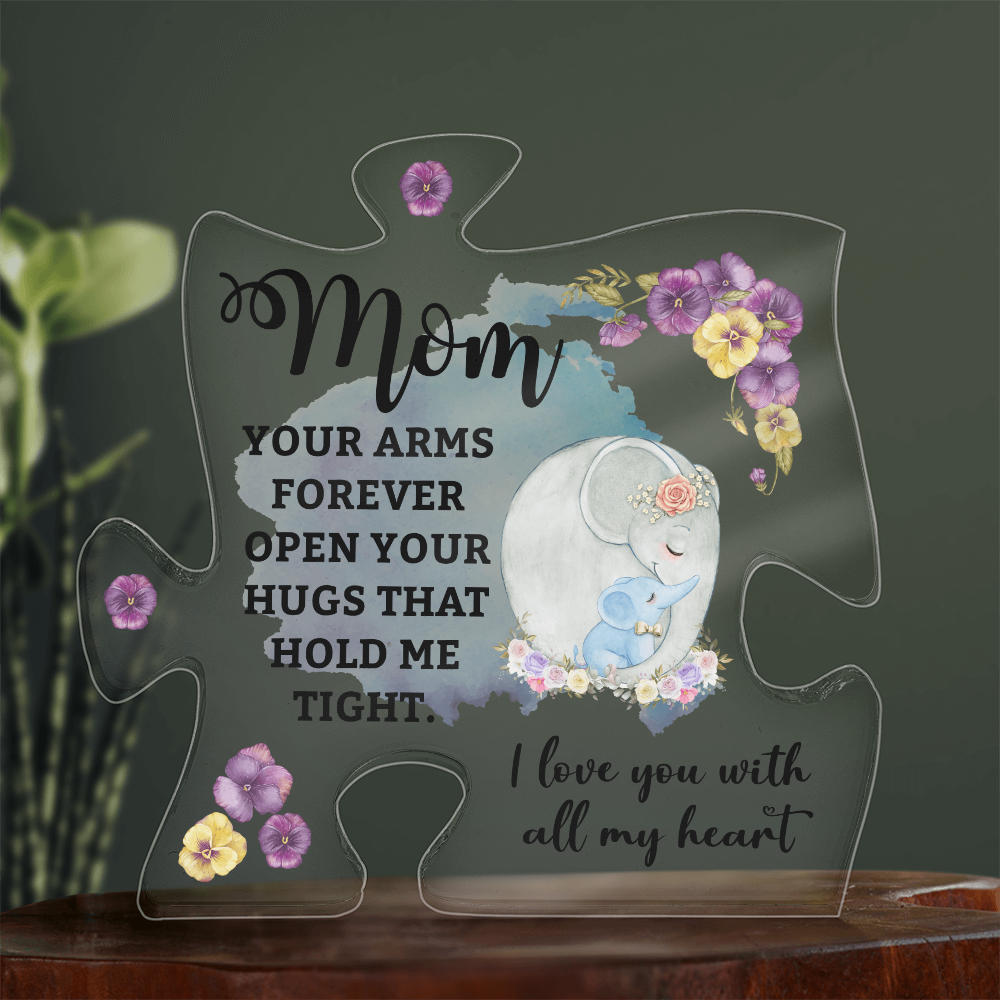 To my Mom, Customised Acrylic Plaque - Gift Junction