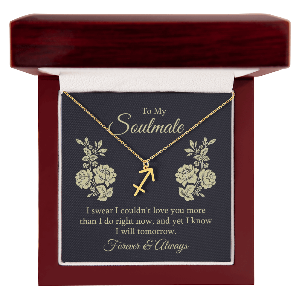 To my Wife, Personalised on Valentine's Day, Birthday, Anniversary zodica sign gift - Gift Junction