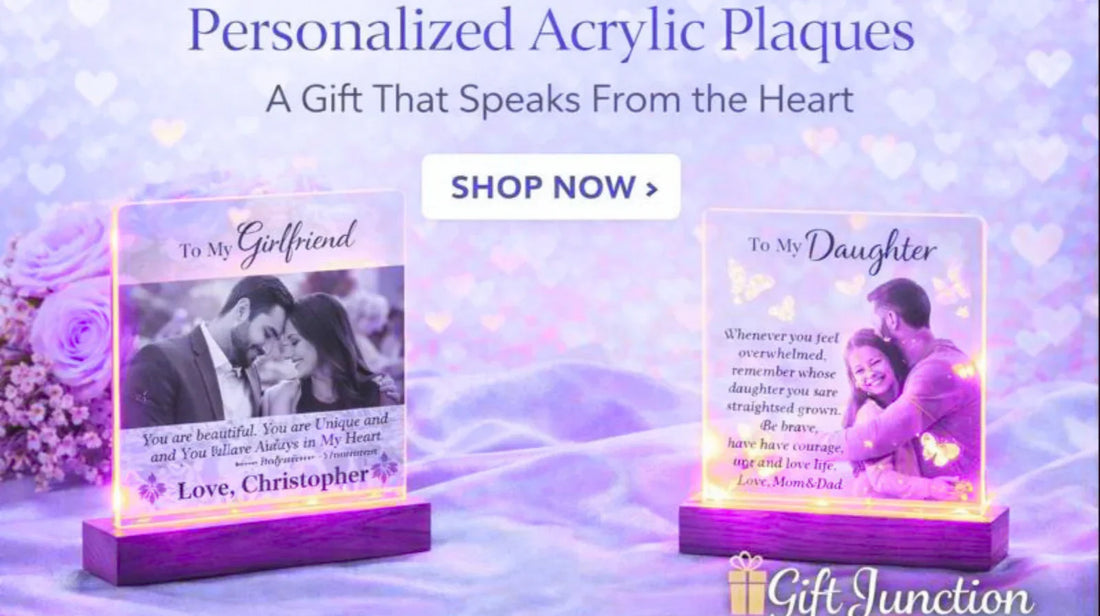 Personalized Acrylic Plaque – A Gift That Speaks From the Heart