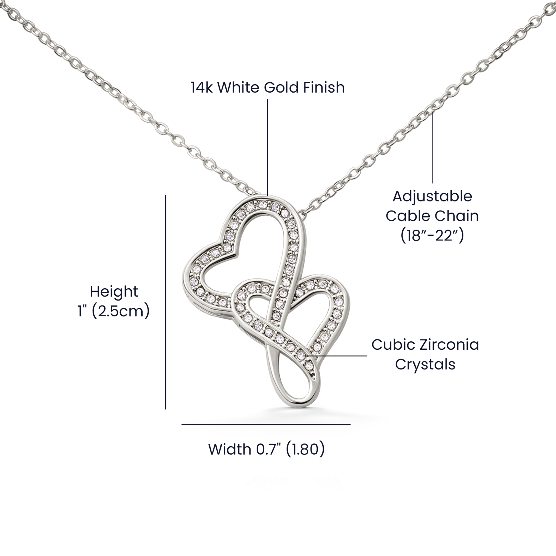 Stunning Heart Pendant to my Wife - Gift Junction 