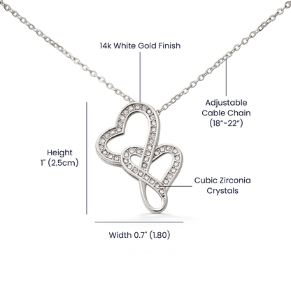Stunning Heart Pendant to my Wife - Gift Junction 