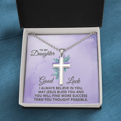 For Daughters Necklace gift Customised  message card on Mother's Day, Valentine's Day - Gift Junction 