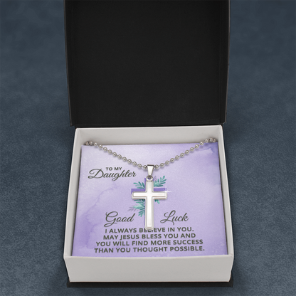 For Daughters Necklace gift Customised  message card on Mother's Day, Valentine's Day - Gift Junction 