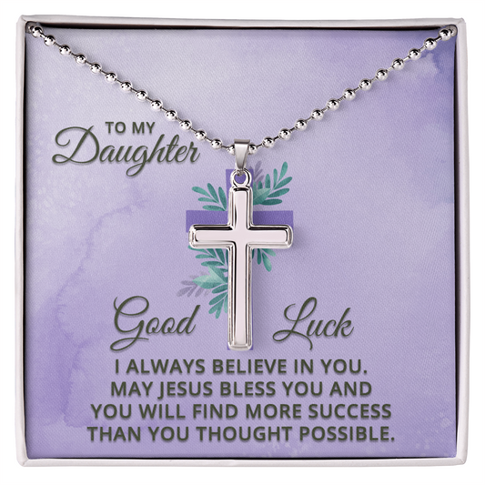 For Daughters Necklace gift Customised  message card on Mother's Day, Valentine's Day - Gift Junction 