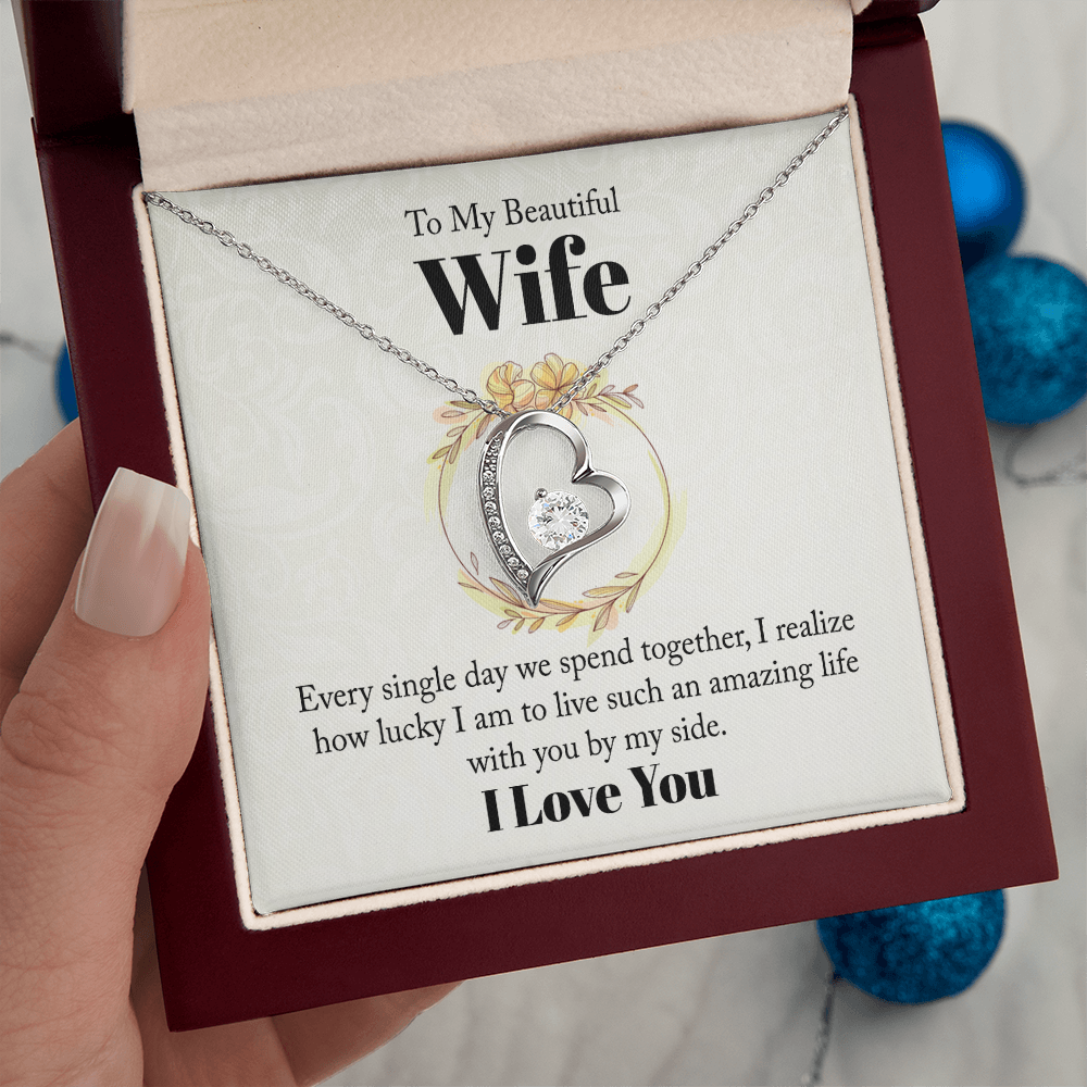 To my Wife, Personalised Gift, Gift for Her, Birthday, Anniversary - Gift Junction 