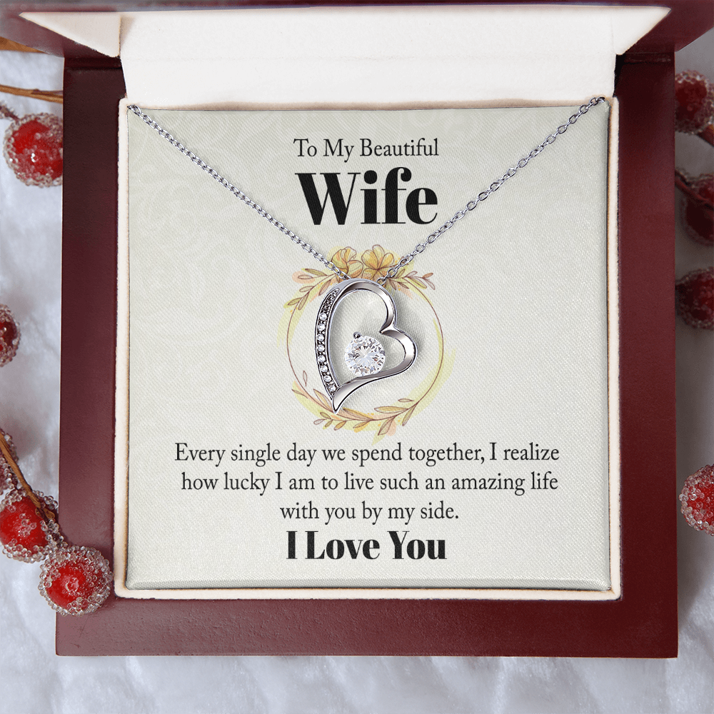 To my Wife, Personalised Gift, Gift for Her, Birthday, Anniversary - Gift Junction 