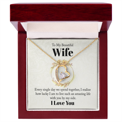 To my Wife, Personalised Gift, Gift for Her, Birthday, Anniversary - Gift Junction 