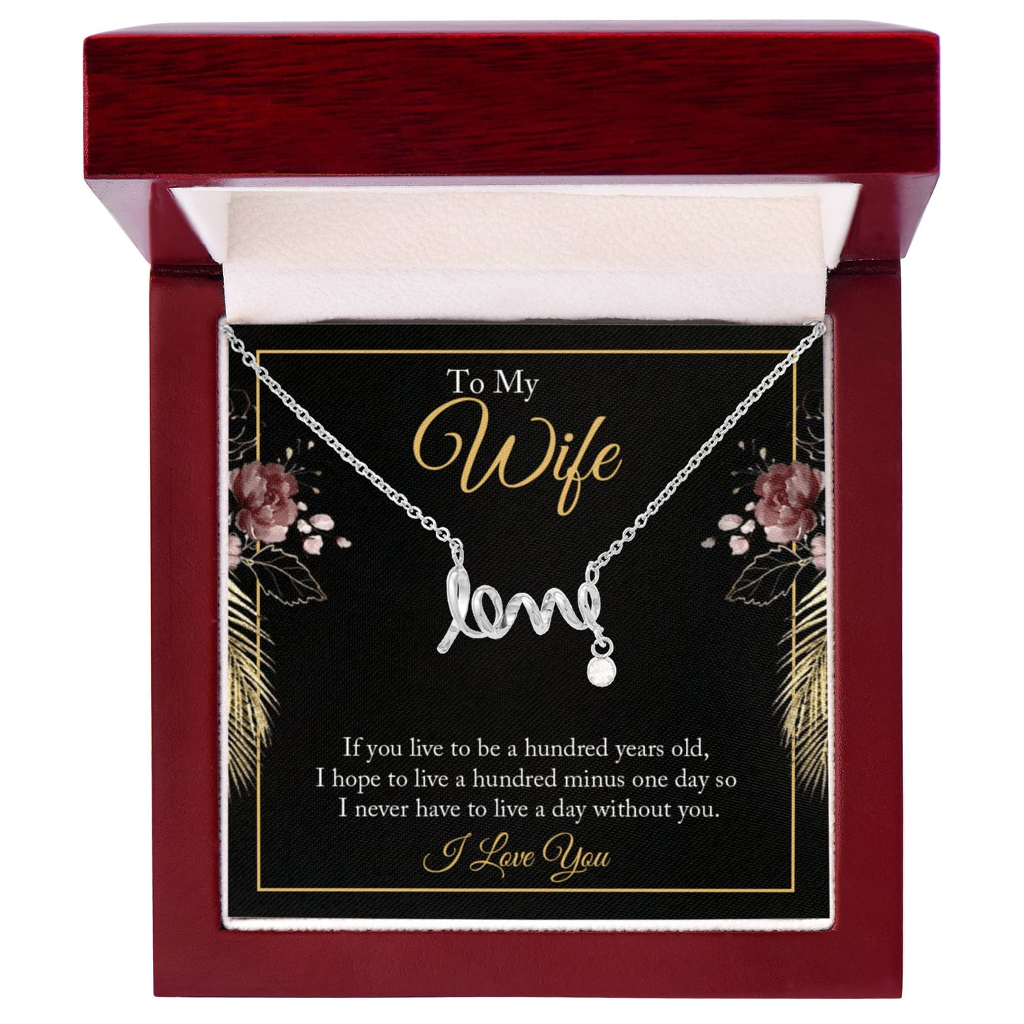 Gift of Love Sign to my Wife/Soulmate - Gift Junction 