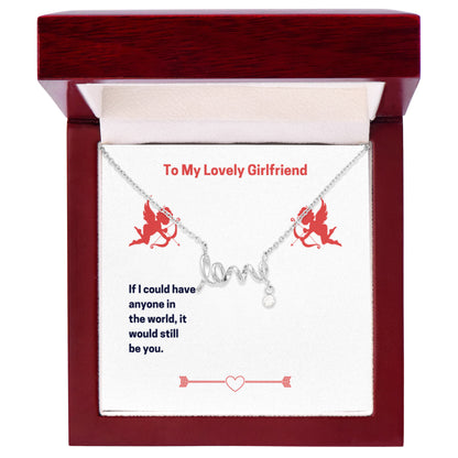 Specialised Necklace gift To my Lovely Girlfriend - Gift Junction 