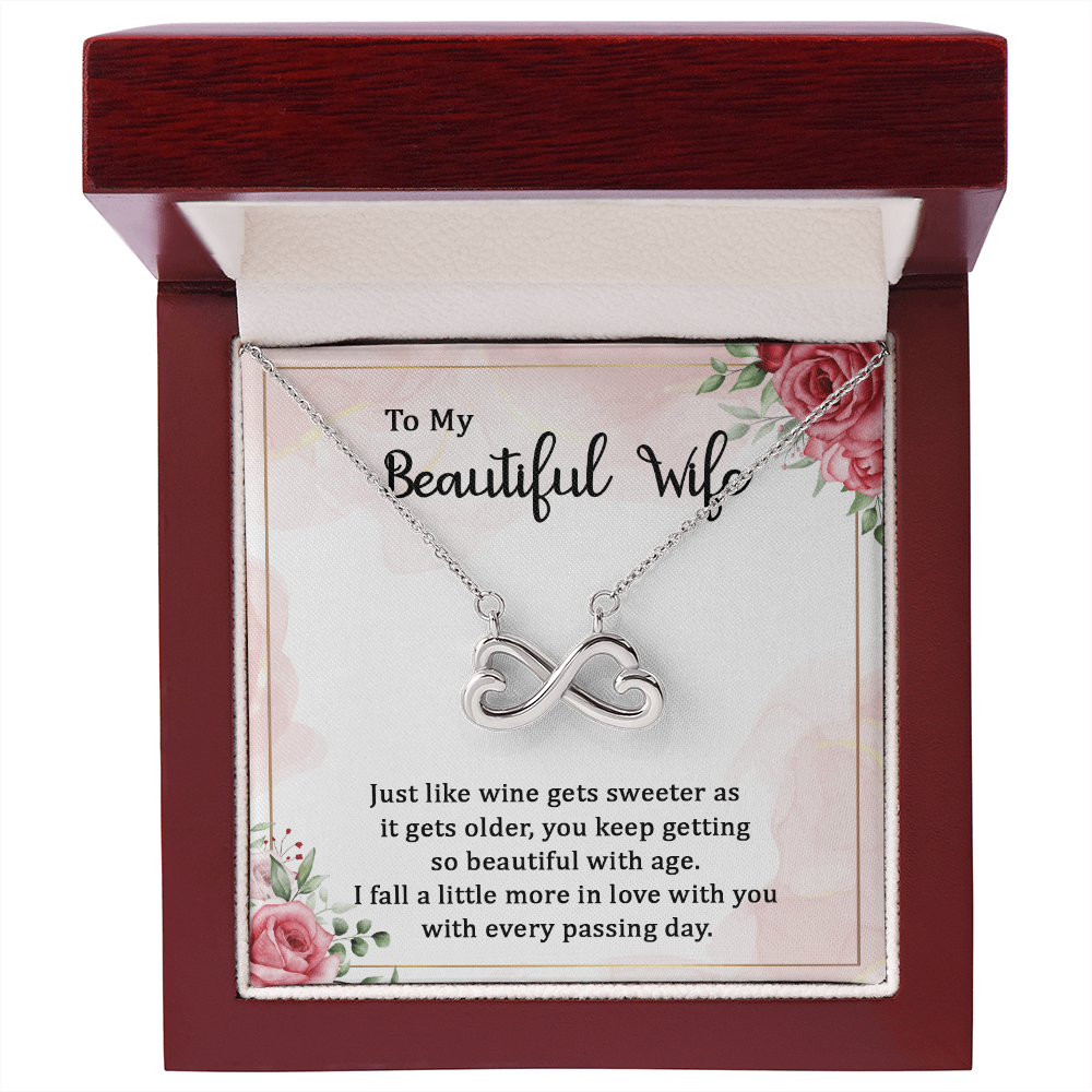Endless Love Necklace,  To My Wife - Gift Junction 