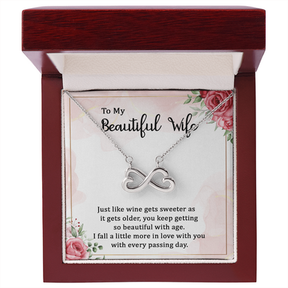 Endless Love Necklace,  To My Wife - Gift Junction 