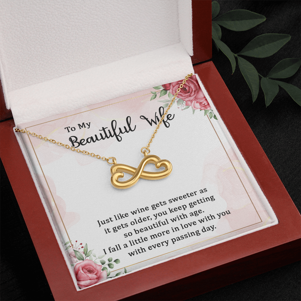 Endless Love Necklace,  To My Wife - Gift Junction 