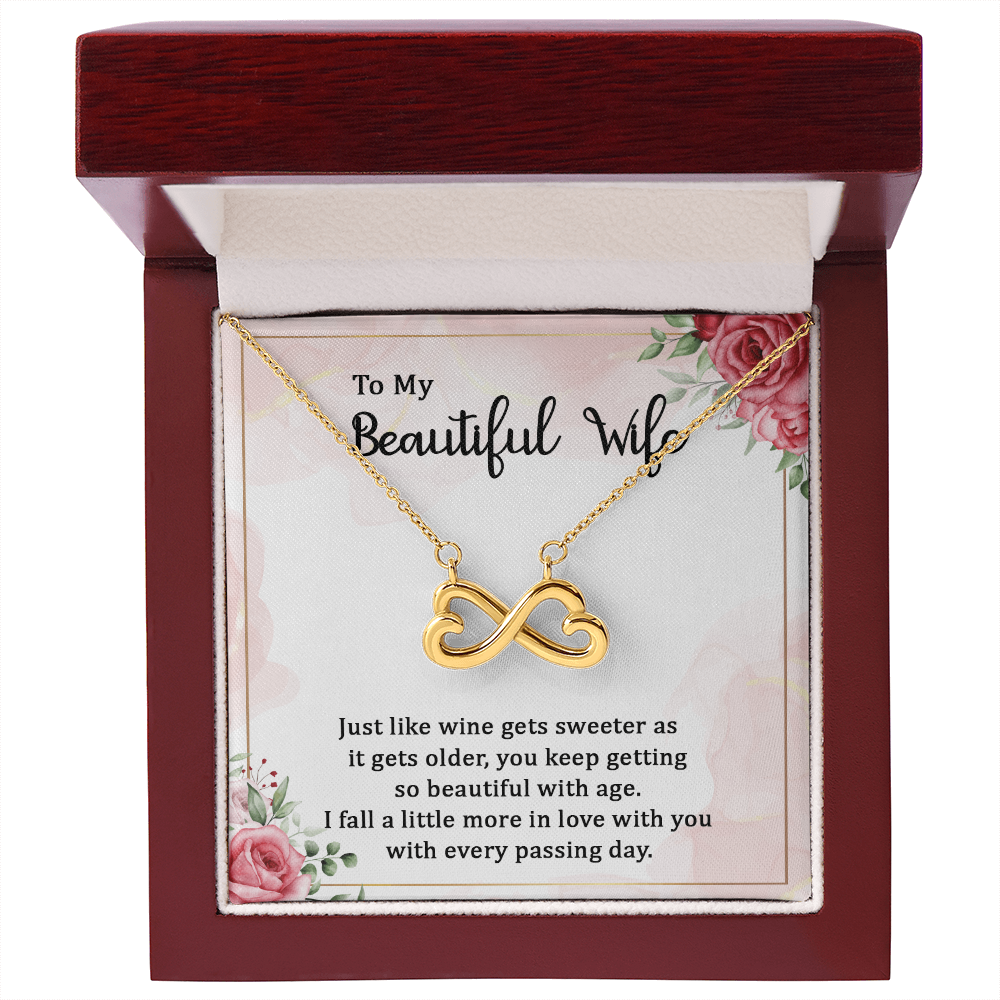 Endless Love Necklace,  To My Wife - Gift Junction 