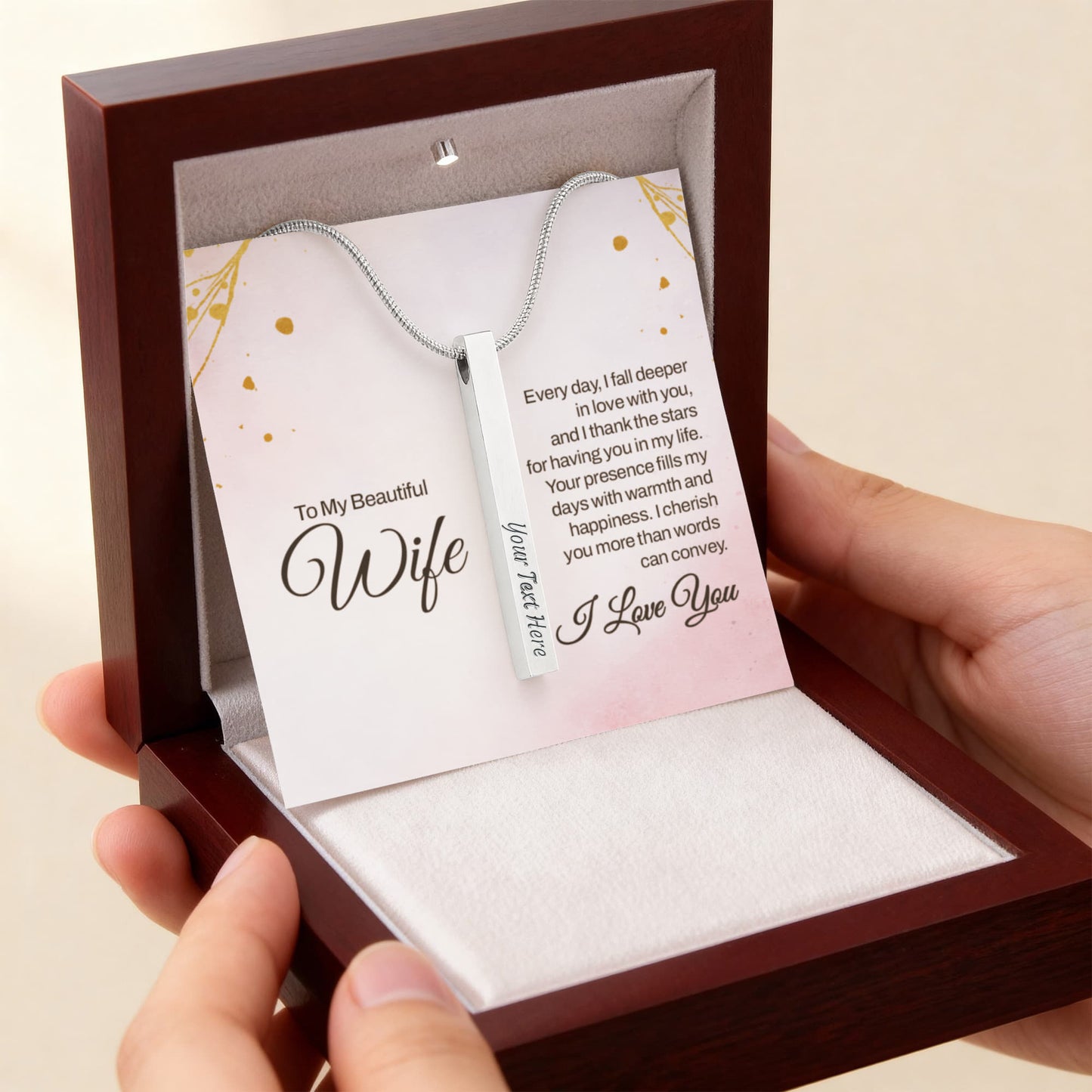 To my Wife, Romantic Keepsake for Valentine - Gift Junction 