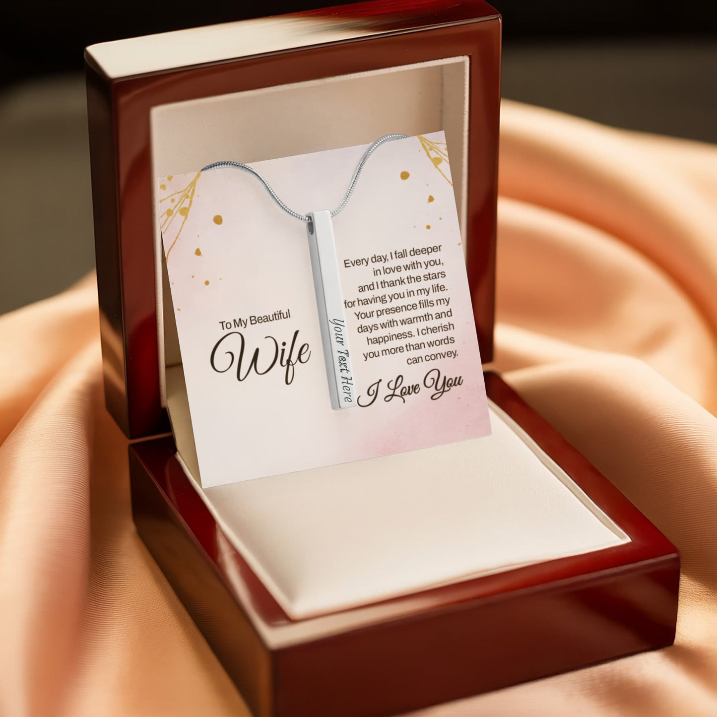 To my Wife, Romantic Keepsake for Valentine - Gift Junction 