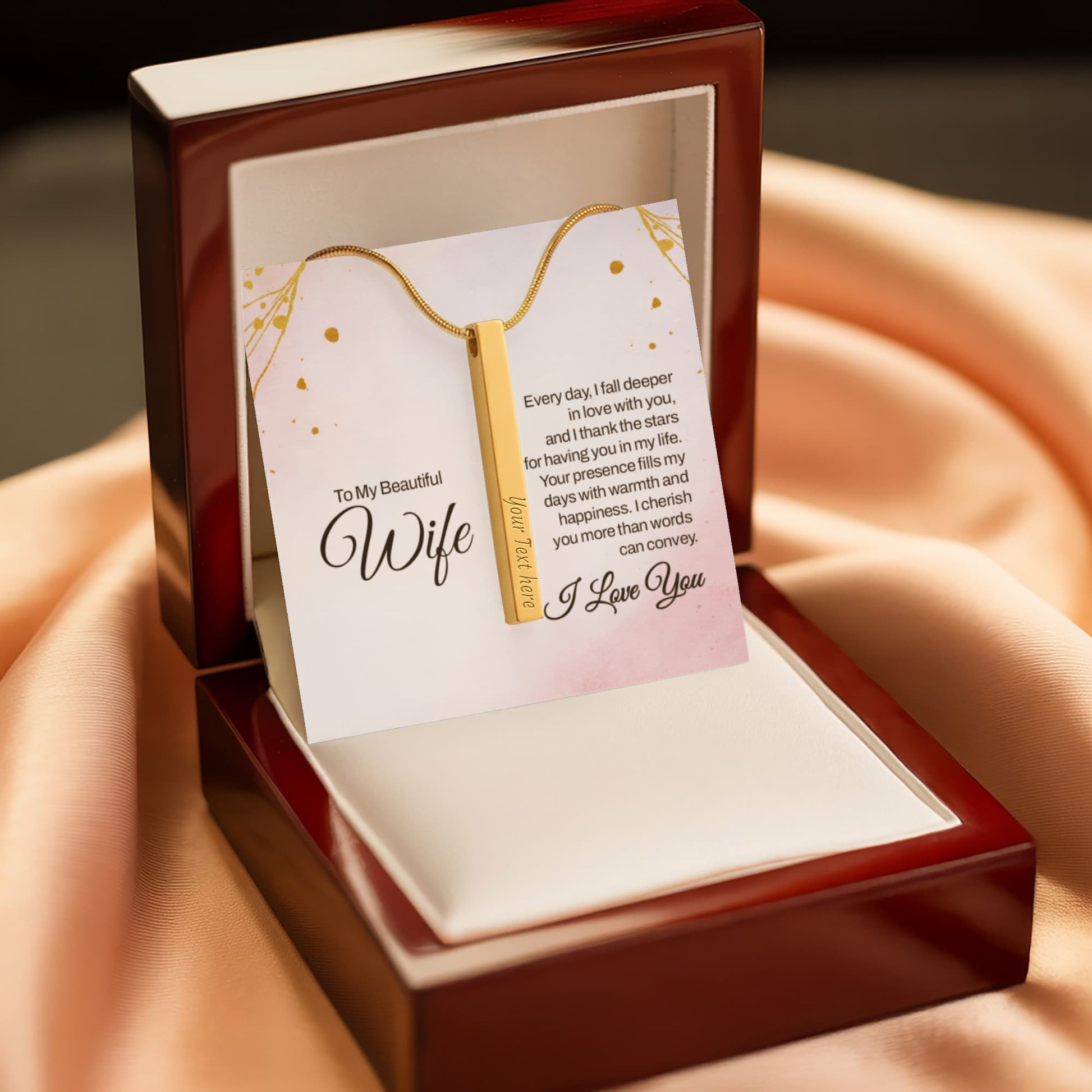 To my Wife, Romantic Keepsake for Valentine - Gift Junction 