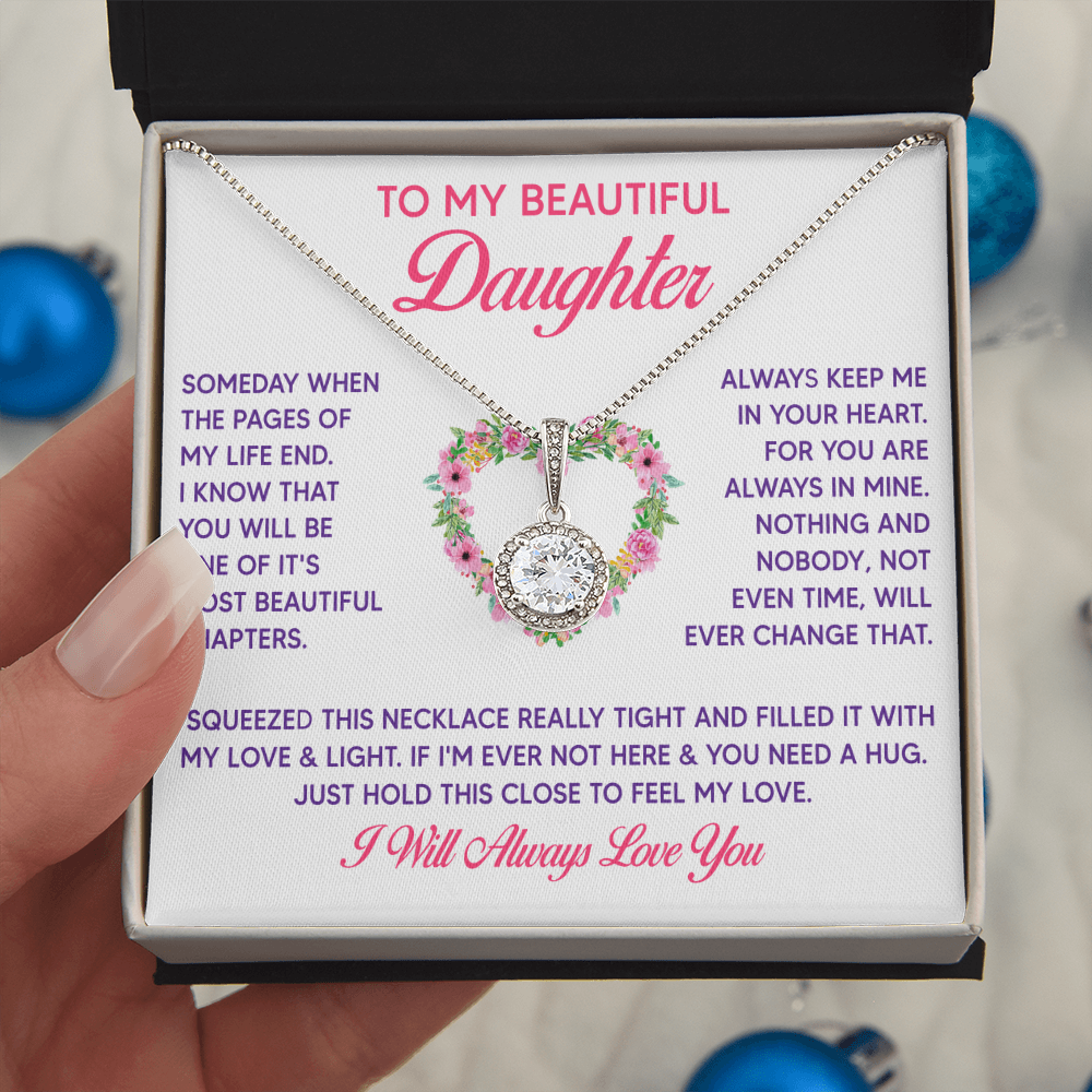To my Daughter, Eternal Hope Necklace design on special occasion, On her birthday - Gift Junction 