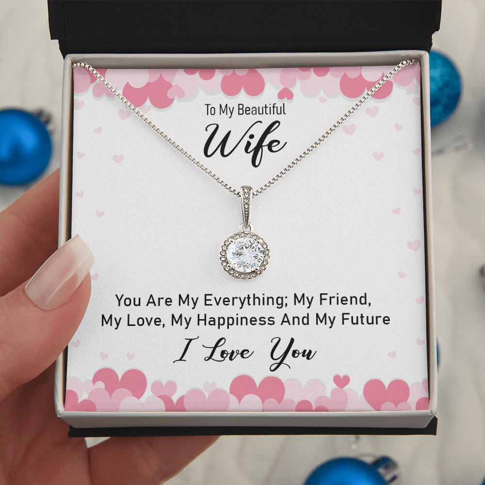 To My Wife Necklace,Valentine's Gift for My Wife - Gift Junction 