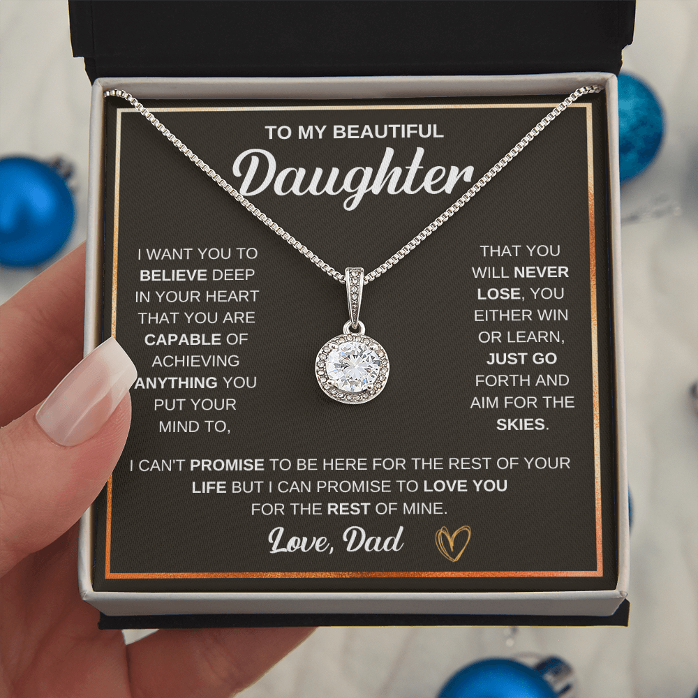 To my Daughter a stunning Eternal Hope Necklace - Gift Junction 