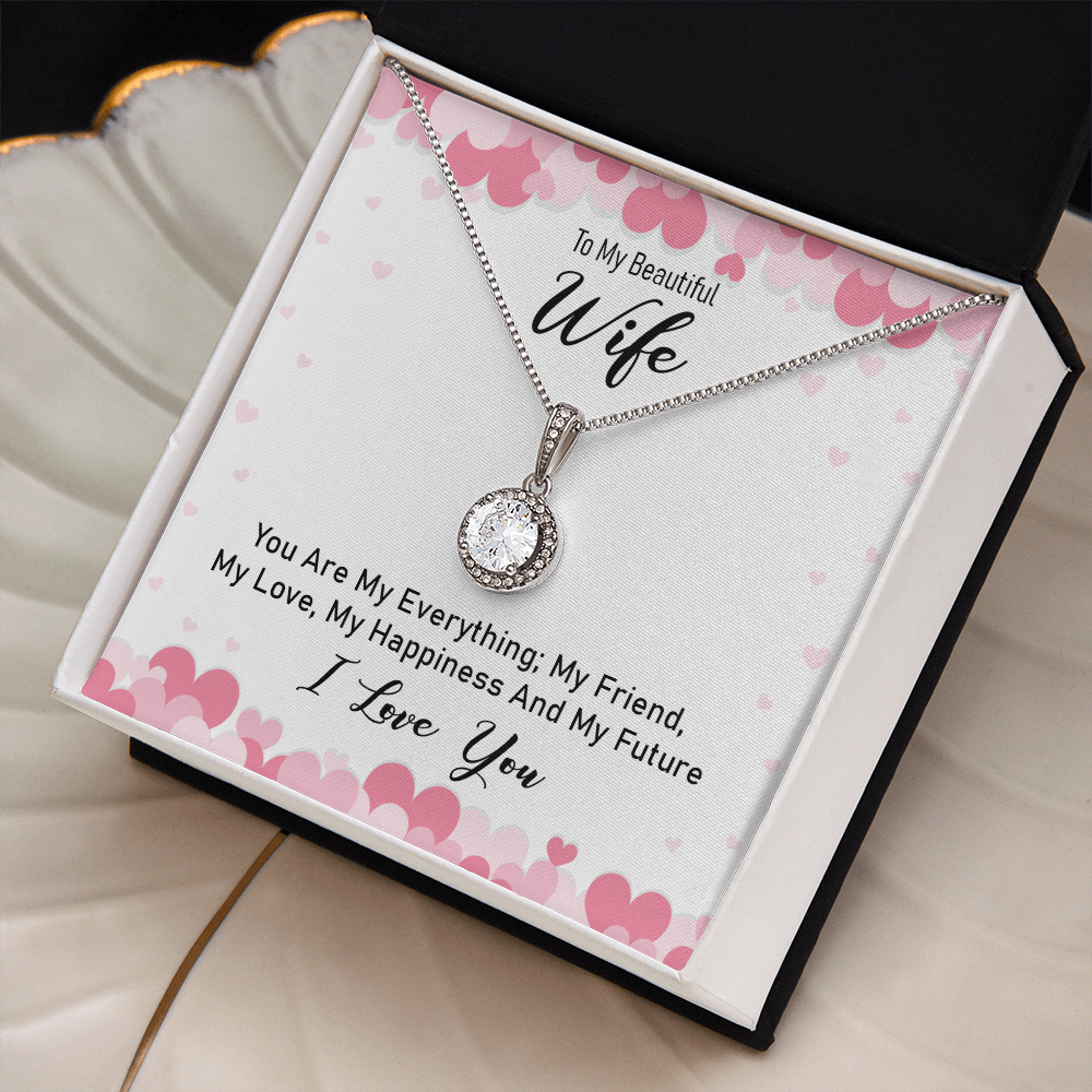 To My Wife Necklace,Valentine's Gift for My Wife - Gift Junction 
