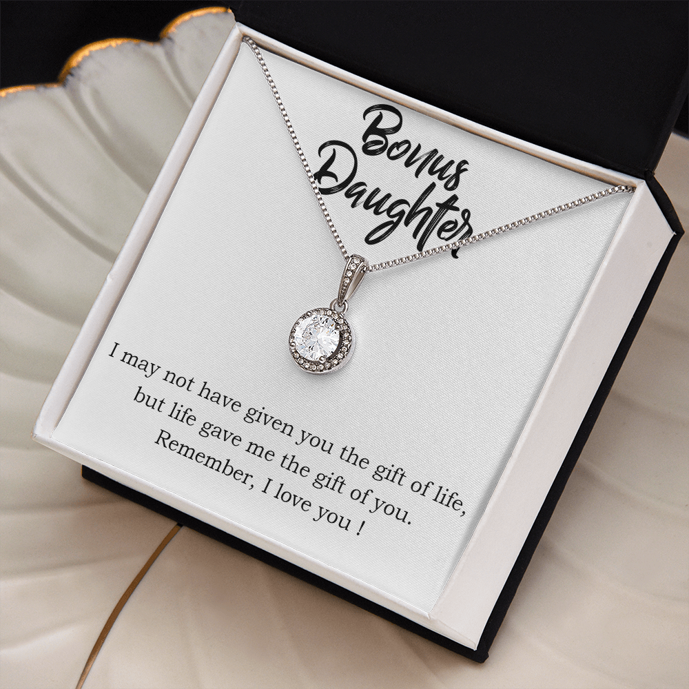 Sentimental Pendant Gift To my Daughter, for Her Cherished Keepsake from Mum or Dad Daughter's Birthday Christmas Present for Her - Gift Junction 
