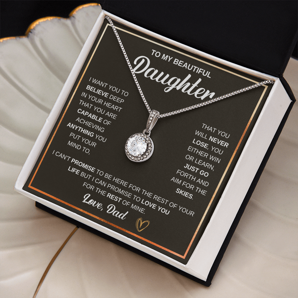 To my Daughter a stunning Eternal Hope Necklace - Gift Junction 