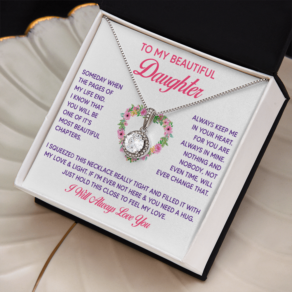 To my Daughter, Eternal Hope Necklace design on special occasion, On her birthday - Gift Junction 