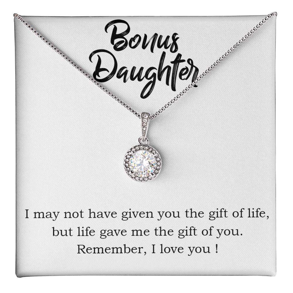 Sentimental Pendant Gift To my Daughter, for Her Cherished Keepsake from Mum or Dad Daughter's Birthday Christmas Present for Her - Gift Junction 