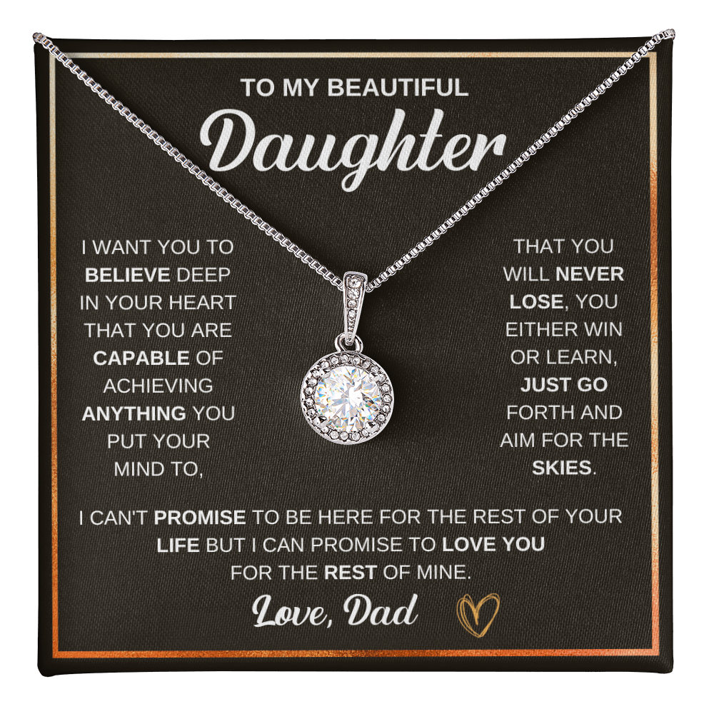 To my Daughter a stunning Eternal Hope Necklace - Gift Junction 