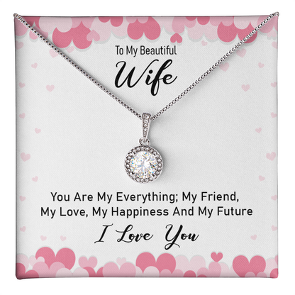 To My Wife Necklace,Valentine's Gift for My Wife - Gift Junction 