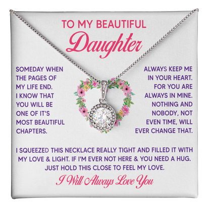 To my Daughter, Eternal Hope Necklace design on special occasion, On her birthday - Gift Junction 