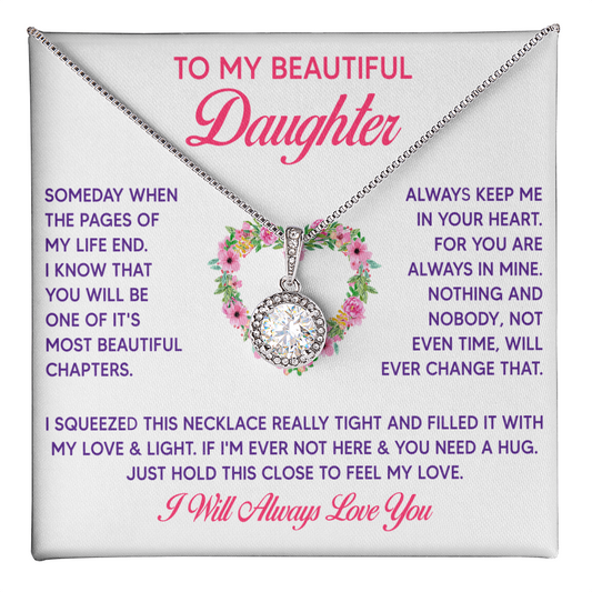 To my Daughter, Eternal Hope Necklace design on special occasion, On her birthday - Gift Junction 
