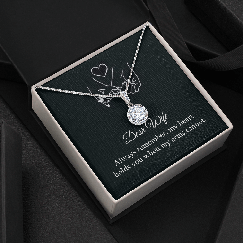 My Dear Wife, Necklace with a Message Card - Gift Junction 