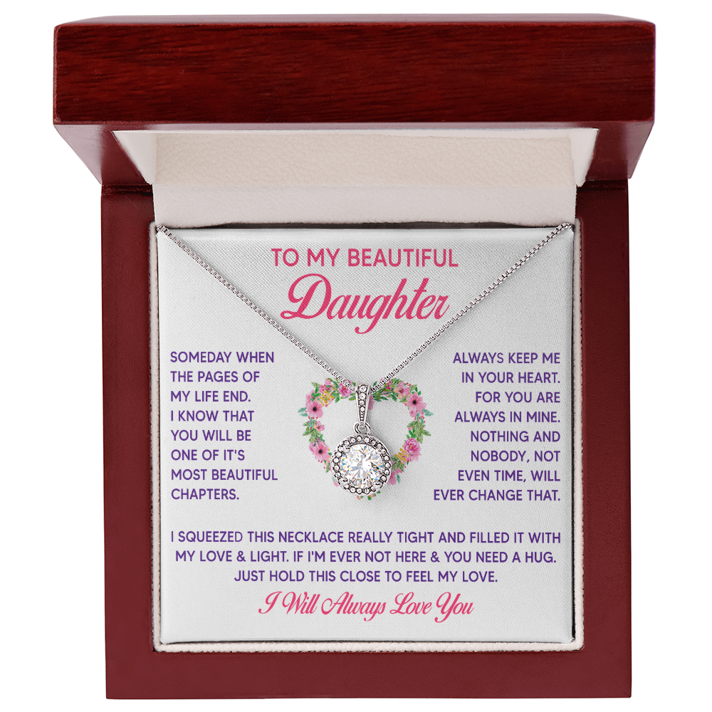 To my Daughter, Eternal Hope Necklace design on special occasion, On her birthday - Gift Junction 