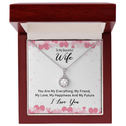 To My Wife Necklace,Valentine's Gift for My Wife - Gift Junction 