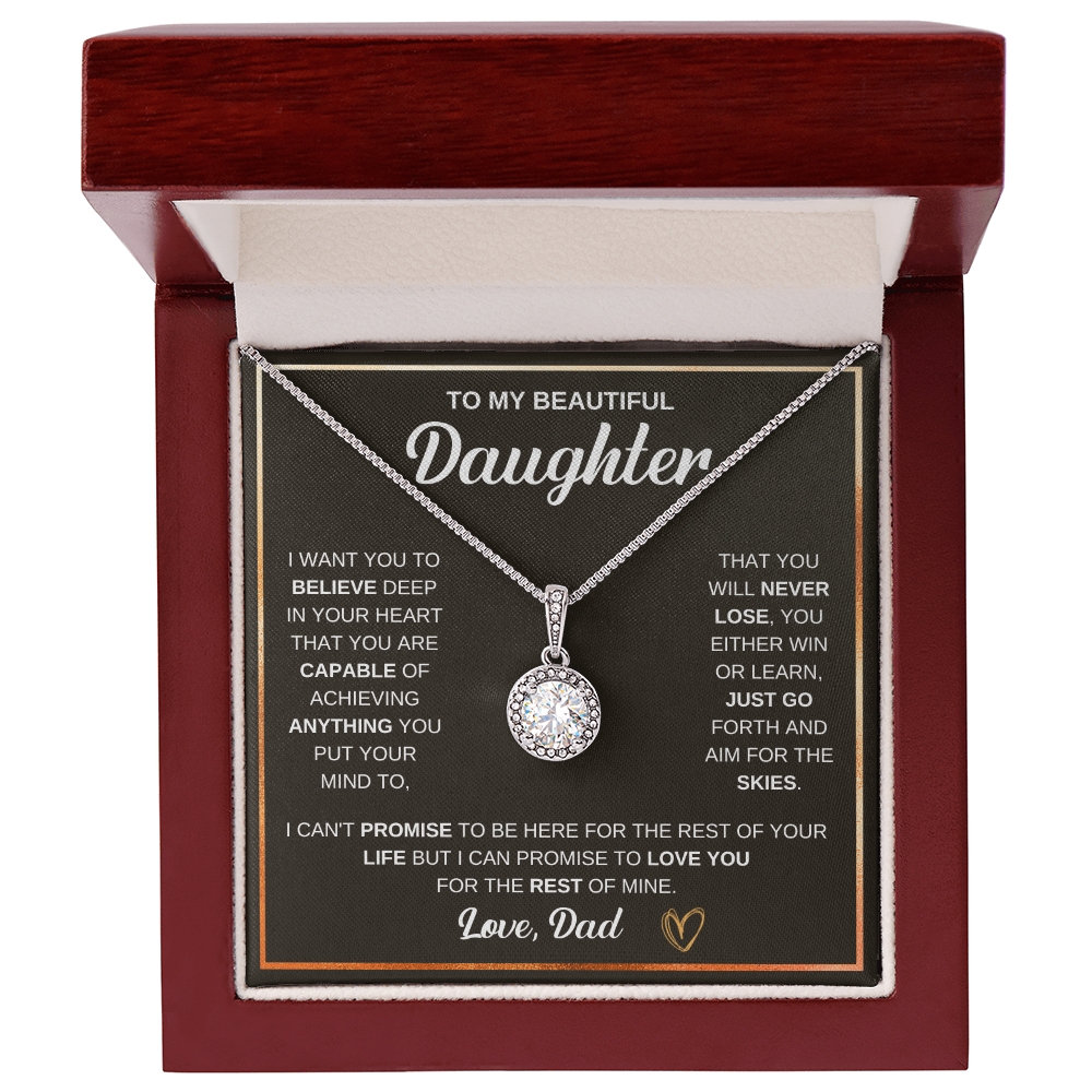 To my Daughter a stunning Eternal Hope Necklace - Gift Junction 