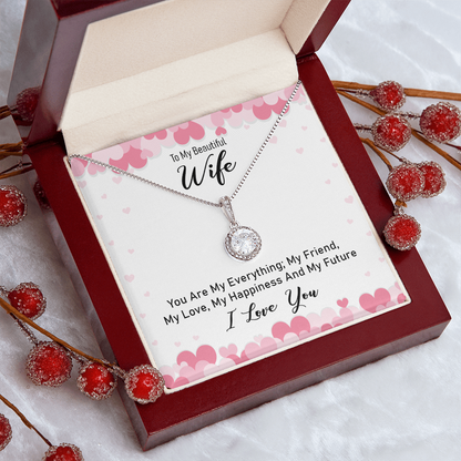 To My Wife Necklace,Valentine's Gift for My Wife - Gift Junction 