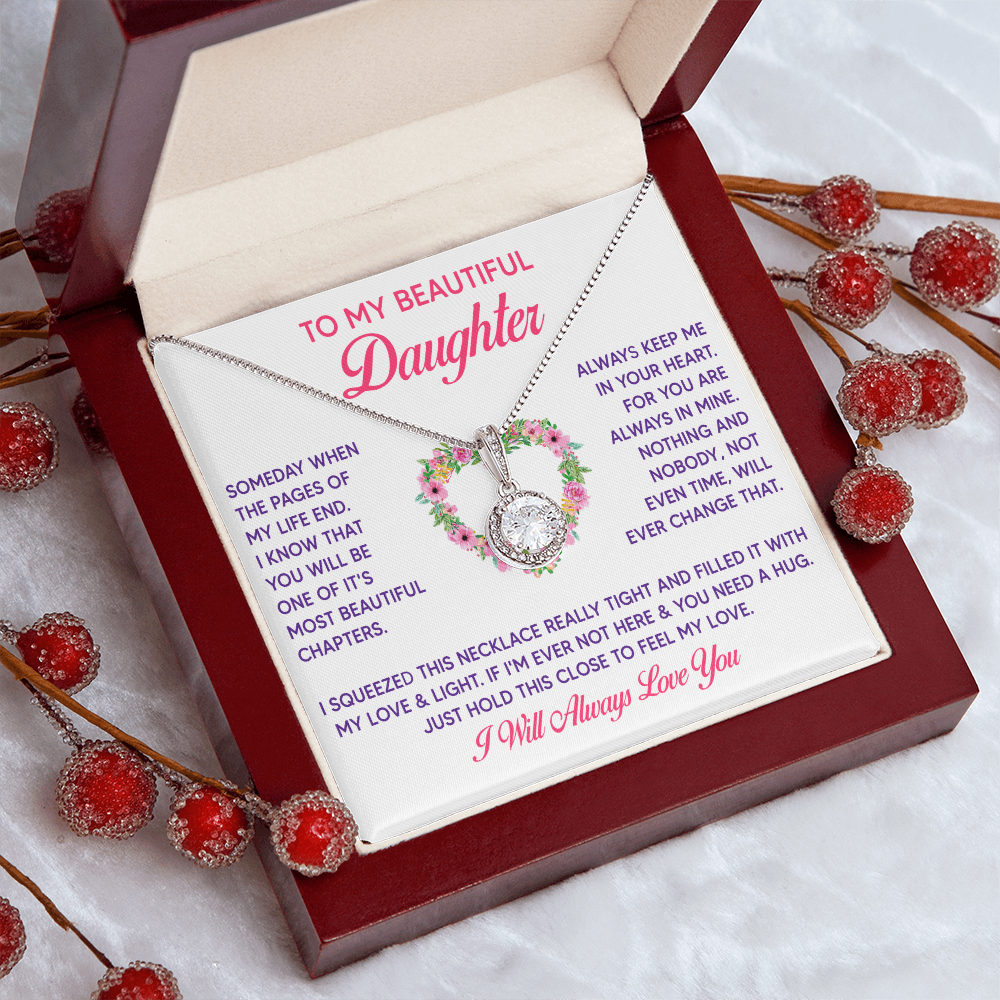 To my Daughter, Eternal Hope Necklace design on special occasion, On her birthday - Gift Junction 