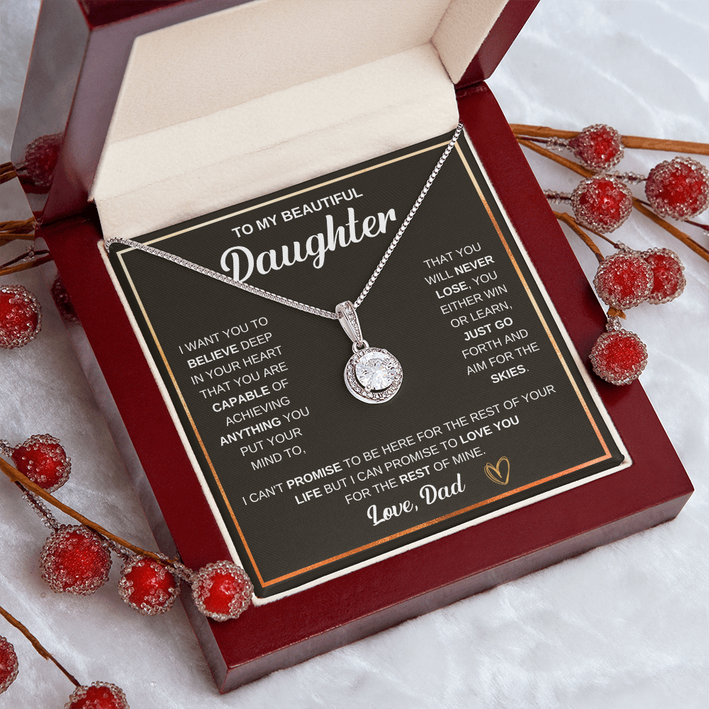 To my Daughter a stunning Eternal Hope Necklace - Gift Junction 