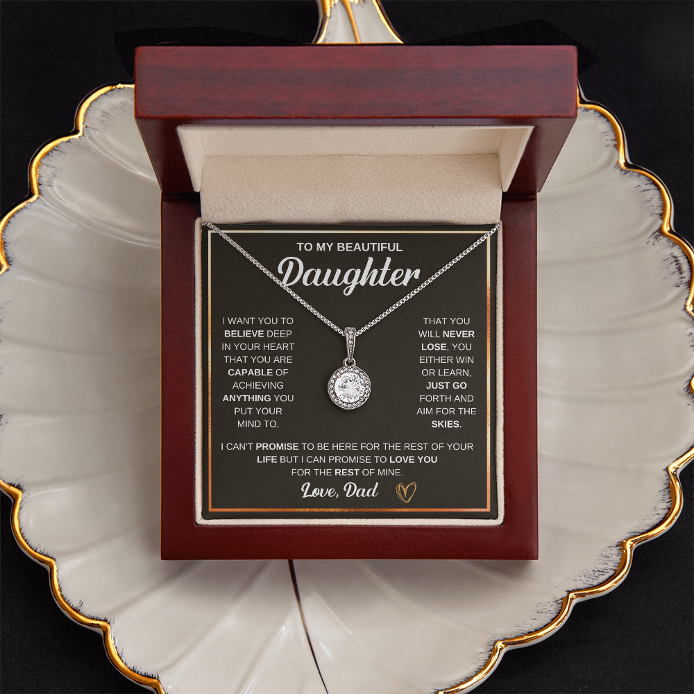 To my Daughter a stunning Eternal Hope Necklace - Gift Junction 