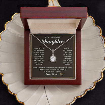 To my Daughter a stunning Eternal Hope Necklace - Gift Junction 