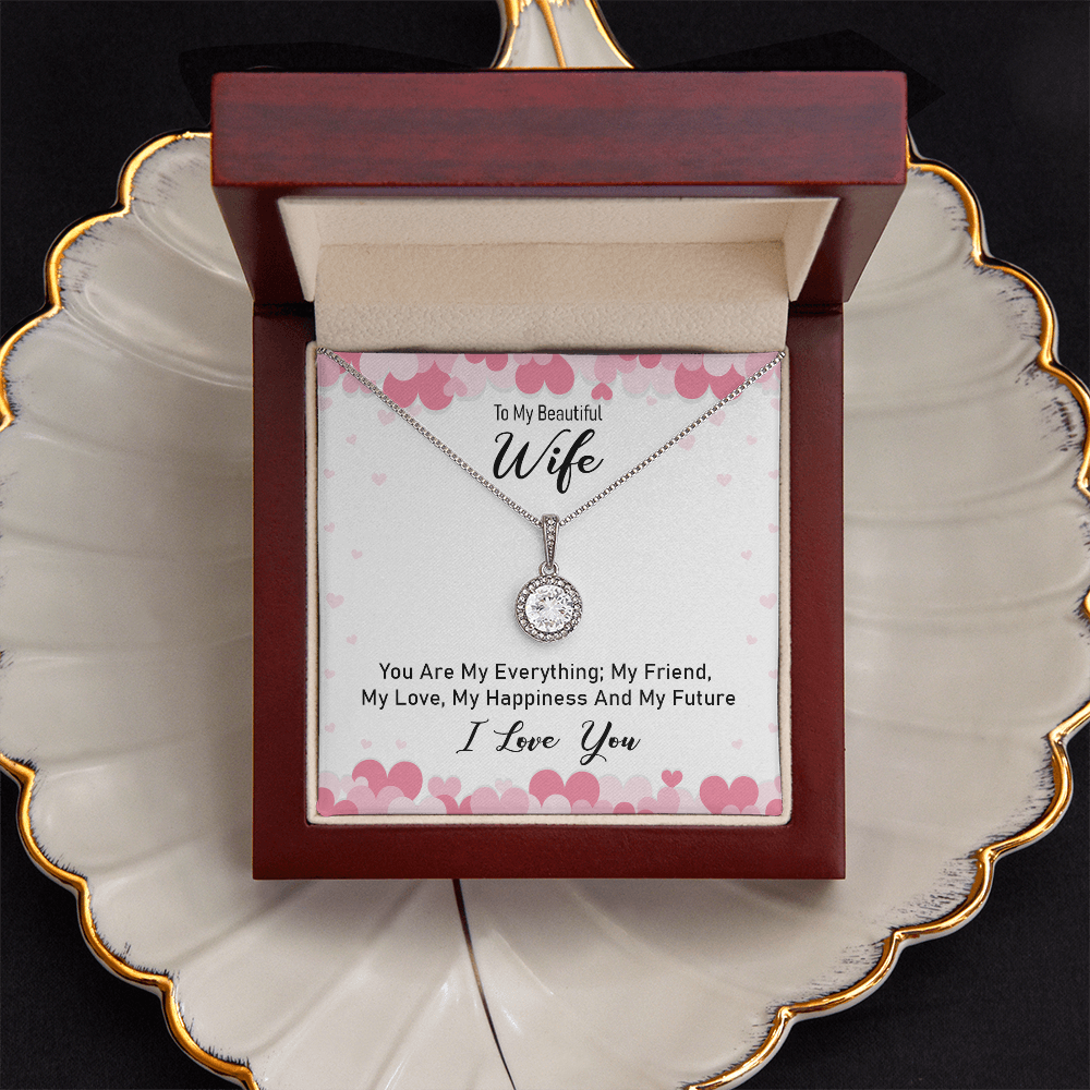 To My Wife Necklace,Valentine's Gift for My Wife - Gift Junction 