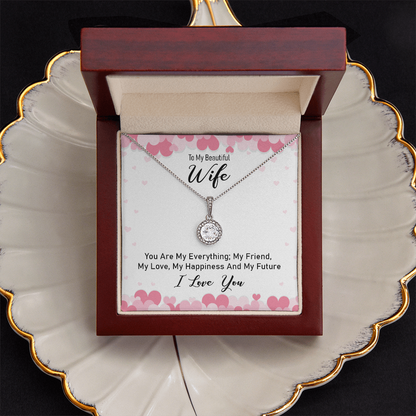 To My Wife Necklace,Valentine's Gift for My Wife - Gift Junction 