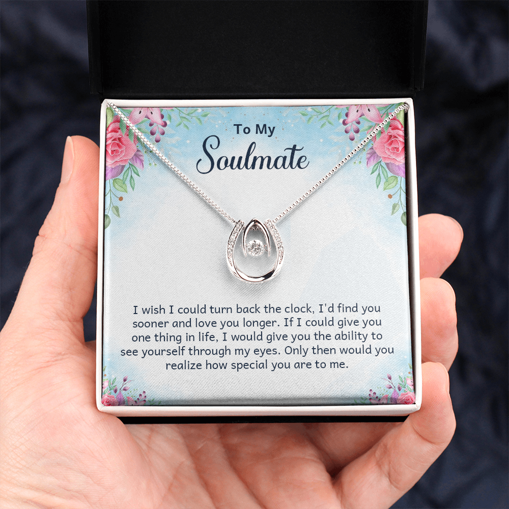 To My Soulmate Necklace,Valentine's Gift for My Wife ... - Gift Junction 