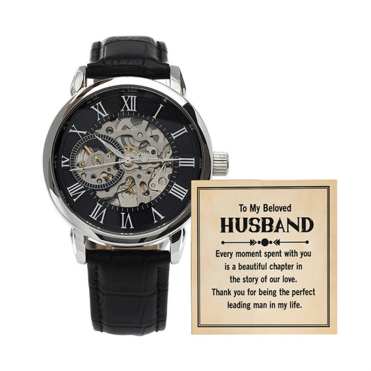 To my Husband, Customised Watch Gift on Valentine's Day