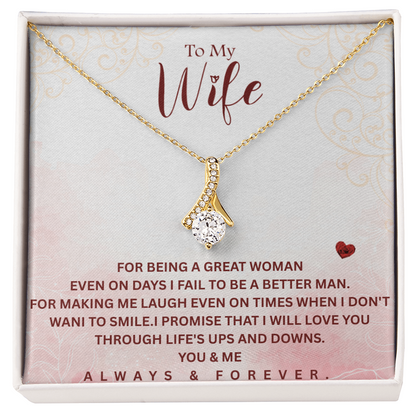 Alluring Beauty Necklace Gift to my Wife - Gift Junction 
