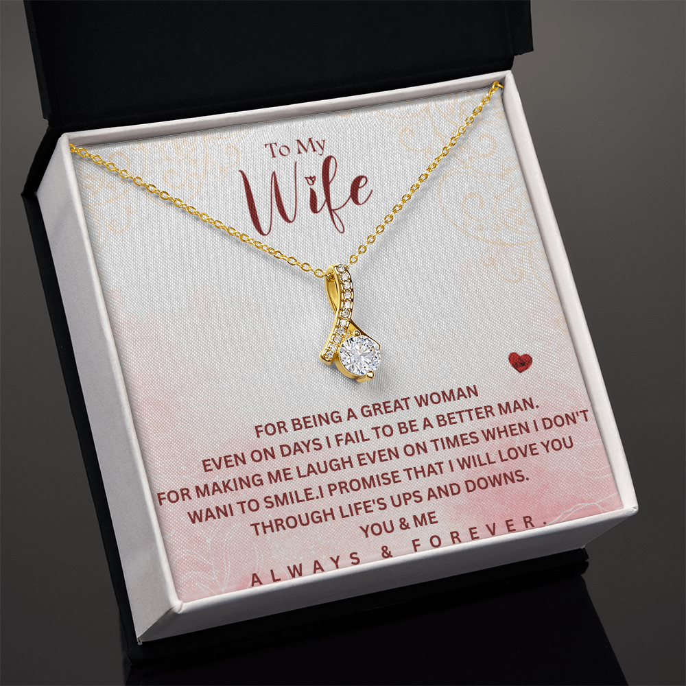 Alluring Beauty Necklace Gift to my Wife - Gift Junction 