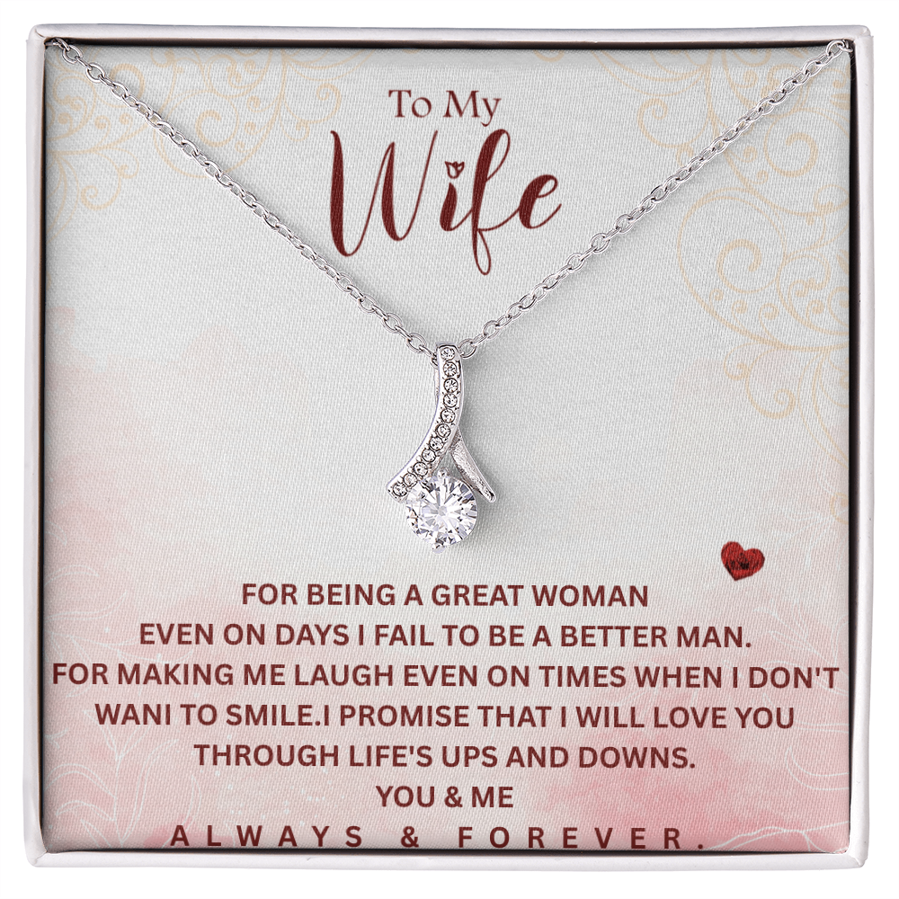 Alluring Beauty Necklace Gift to my Wife - Gift Junction 