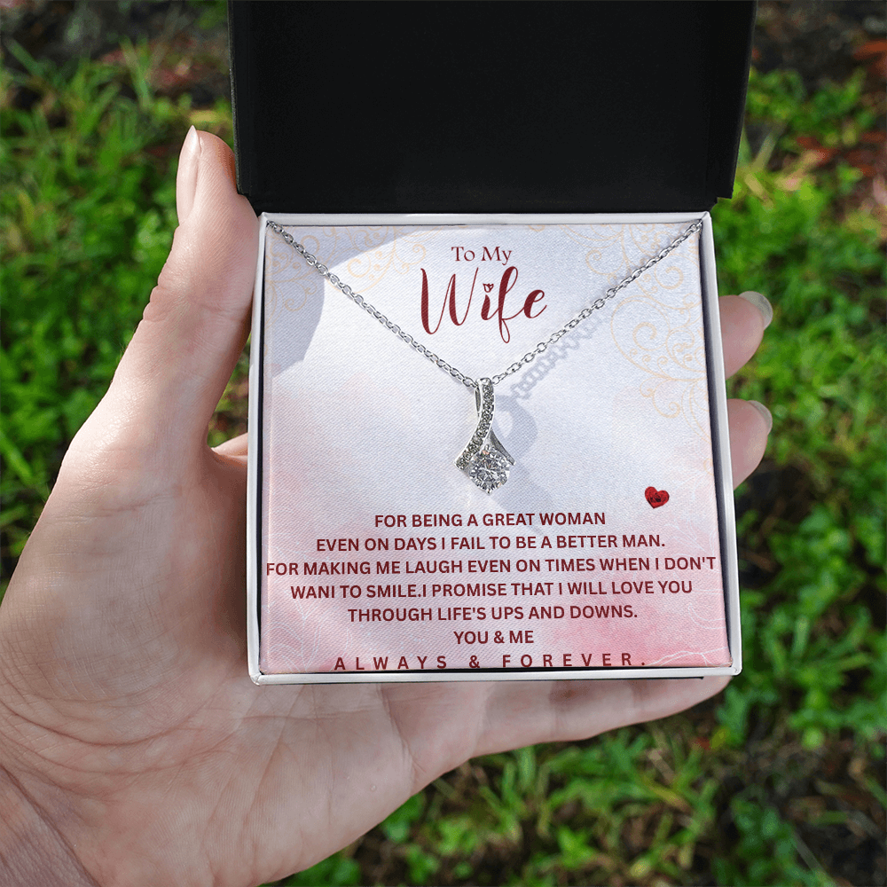 Alluring Beauty Necklace Gift to my Wife - Gift Junction 