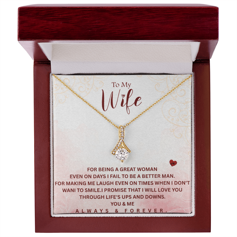 Alluring Beauty Necklace Gift to my Wife - Gift Junction 
